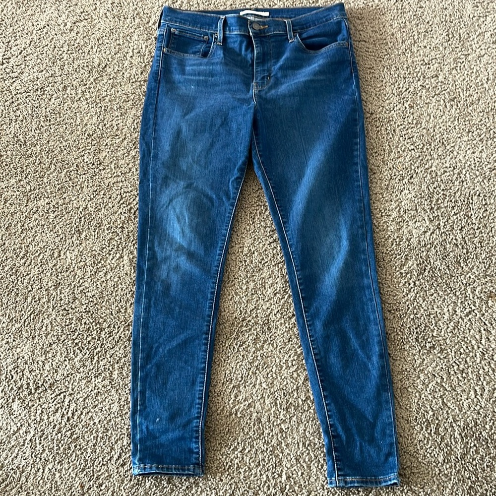 Levi’s high rise super skinny jeans